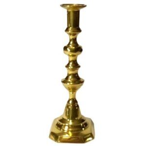 Vintage Victorian Style Newport 3052 Brass Gold Candlestick Holder 9.5" High